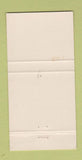Matchbook Cover - Biasetti's Steak House Chicago IL WHITE 30 Strike