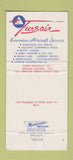 Matchbook Cover - Opa Locka Airport Miami FL Tursair Aircraft Sales 30 Strike