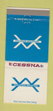 Matchbook Cover - Walston Aviation Cessna Airplanes 30 Strike