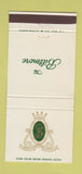 Matchbook Cover - The Biltmore Hotel New York City 30 Strike