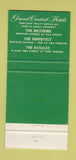 Matchbook Cover - The Biltmore Hotel New York City 30 Strike