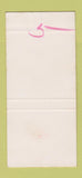 Matchbook Cover - Johnston Testers Calgary AB Houston TX SAMPLE 30 Strike