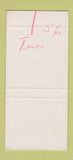 Matchbook Cover - Mid West Abrasvie Chicago IL SAMPLE 30 Strike
