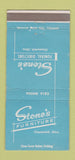 Matchbook Cover - Stone's Funeral Home Chesterhill OH WEAR 30 Strike