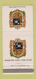 Matchbook Cover - Highland Park Country Club IL 30 Strike