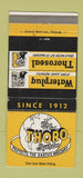 Matchbook Cover - Thorp Systems Masonry Seals New Eagle PA 30 Strike