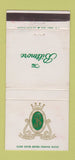 Matchbook Cover - The Biltmore Hotel New York City WEAR 30 Strike