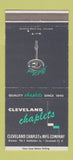 Matchbook Cover - Cleveland Chaplets Cleveland OH 30 Strike