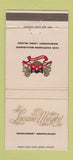 Matchbook Cover - Lauraine Murphy Manhasset LI NY #2 WHITE 30 Strike