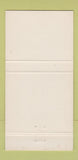 Matchbook Cover - Biasetti's Steak House Chicago IL LAVENDER 30 Strike