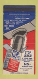 Matchbook Cover - NS Stop Leaks Fenton MI 30 Strike
