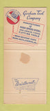 Matchbook Cover - Gorham Tool Detroit MI WEAR 30 Strike