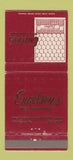 Matchbook Cover - Engelson's Clothes Minneapolis MN WEAR 30 Strike