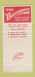 Matchbook Cover - The Buccaneer Steak Lancaster OH 30 Strike