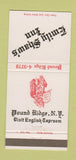 Matchbook Cover - Emily Shaw's Inn Pound Ridge NY 30 Strike