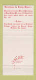 Matchbook Cover - Emily Shaw's Inn Pound Ridge NY 30 Strike