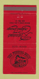 Matchbook Cover - The Puffing Billy New York City restaurant 30 Strike