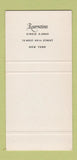Matchbook Cover - Cafe Louis XIV New York City 30 Strike