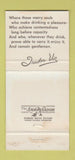 Matchbook Cover - Trader Vic's Tiki Denver Colorado Cosmopolitan WEAR 30 Strike