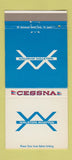 Matchbook Cover - Walston Aviation Cessna Airplanes 30 Strike