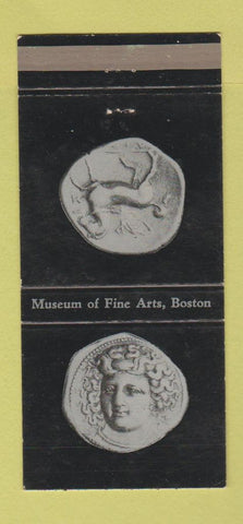Matchbook Cover - Museum of Fine Arts Boston MA 30 Strike