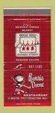 Matchbook Cover - Bonnie Doone Restaurant Provincetown MA WEAR 30 Strike