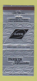 Matchbook Cover - Parkin Associates Roseville MI MAPP Gas Welding 30 Strike