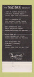Matchbook Cover - Naz Dar Company Silk Screen Chicago Troy MI 30 Strike