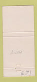 Matchbook Cover - Commodore Club Sea Isle City NJ 30 Strike