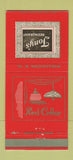 Matchbook Cover - Tony's Restaurant Morgantown WV WEAR 30 Strike