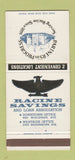 Matchbook Cover - Racine Savings and Loan WI 30 Strike