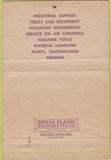 Matchbook Cover - Briggs Weaver Machinery Co Dallas TX WEAR 40 Strike