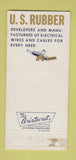 Matchbook Cover - US Electric Wires Cables Rubber New York City 30 Strike