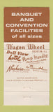 Matchbook Cover - Wagon Wheel Rockton IL 30 Strike