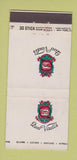 Matchbook Cover - Quo Vadis New York City MISCUT 30 Stick