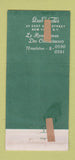 Matchbook Cover - Quo Vadis New York City MISCUT 30 Stick