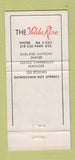 Matchbook Cover - Anthony Hotels Hot Springs National Park AR WORN 30 Strike