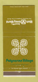 Matchbook Cover - Walt Disney World Polynesian Village WEAR 30 Strike