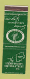 Matchbook Cover - Lorain Savings and Loan OH WEAR