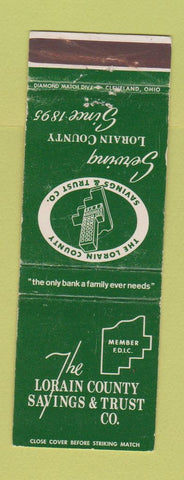 Matchbook Cover - Lorain Savings and Loan OH WEAR