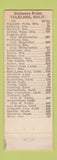 Matchbook Cover - Park Motel Tulelake CA