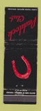 Matchbook Cover - Paddock Club WEAR