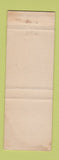 Matchbook Cover - Lane Hotel Ellsworth WI