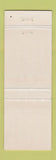 Matchbook Cover - 19th Hole Tavern Schofield WI