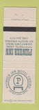 Matchbook Cover - Pioneer Inn Reno NV