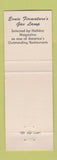 Matchbook Cover - Gas Lamp Omaha NE