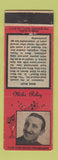 Matchbook Cover - 1930's Diamond Music Mike Riley