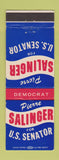 Matchbook Cover - Pierre Salinger for US Senate CA California
