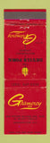 Matchbook Cover - Gramercy Inn Devil's Fork Washington DC WEAR