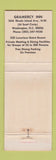 Matchbook Cover - Gramercy Inn Devil's Fork Washington DC WEAR